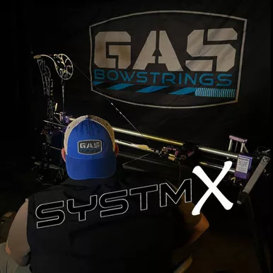 GAS Bowstrings SystmX Complete String and Cable Set Hoyt Stratos 36 SVX #2, Black