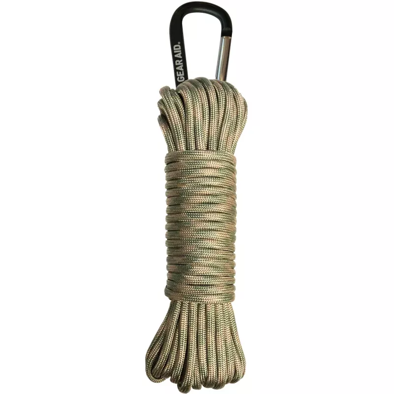 GEAR AID 550 Paracord 30′ Sage and Tan