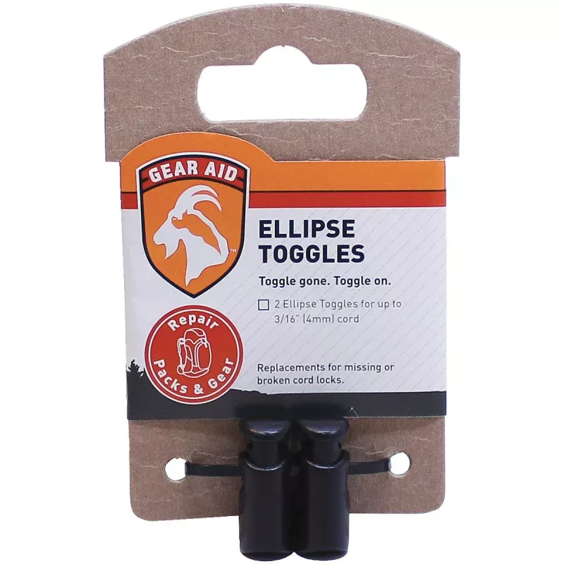 GEAR AID Ellipse Cord Lock Kit – Durable Replacement for Outdoor Gear and Camping Equipment