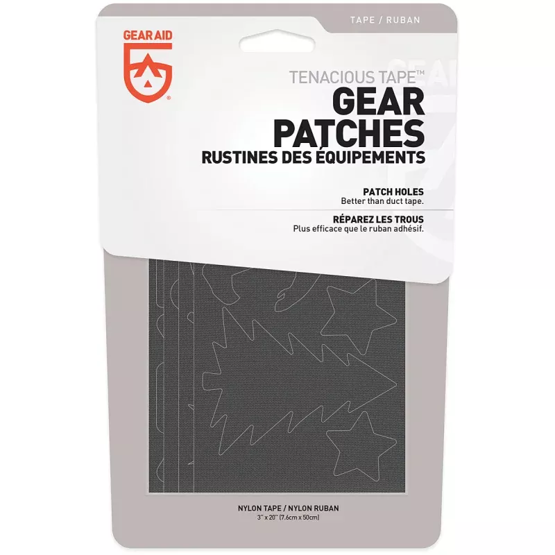 GEAR AID Gear Patch Camping Repair Patch – 20 Inch Black