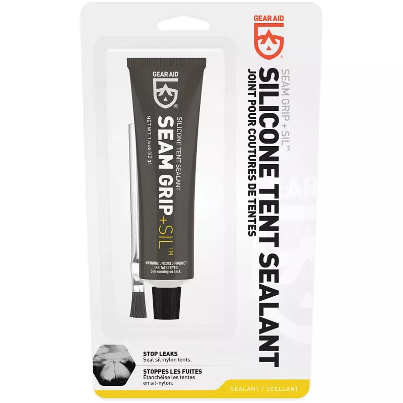 GEAR AID Silnet Silicone Sealer 1.5 oz for Waterproof Sealing and Repairs
