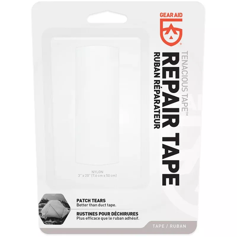 GEAR AID Tenacious Tape 3 x 20 Clear Repair Tape