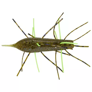 Geecrack Imo Kemushi Stick Worm 2.36" 4 Pack Kagerou