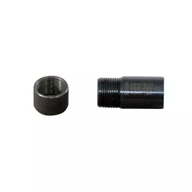 Gemtech 12205 SIG & GSG Adapter, M9x.75 to 1-2x28