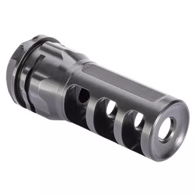 Gemtech 13816 ETM 3-Port Muzzle Brake, 5.56mm, 1/2-28