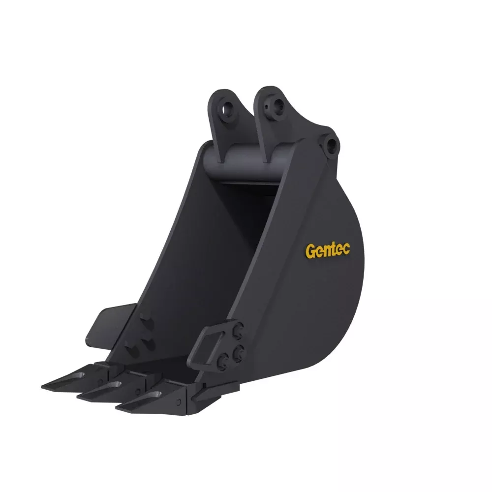 Gentec Equipment Digging Bucket | Bucket Width 12″, 16″, 18″, 20″ & 24″ | Machine Size 2.3-3.9 Tons | For Excavators