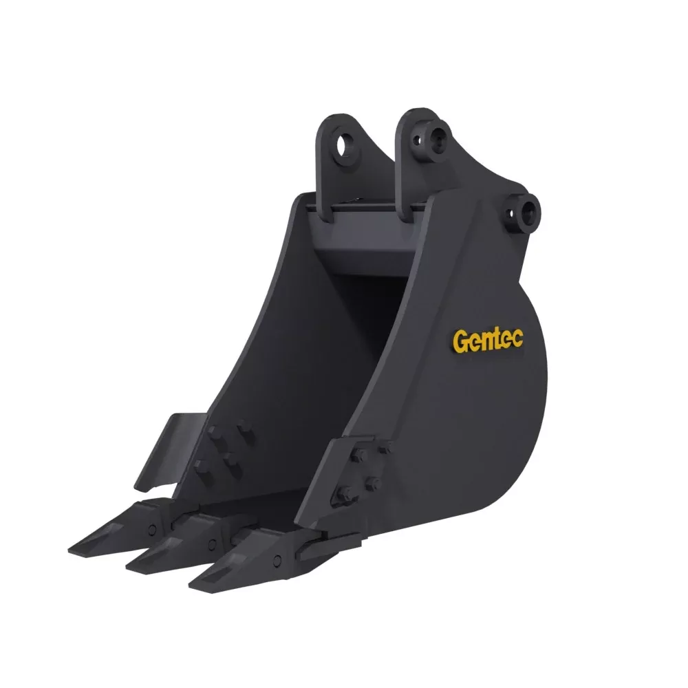 Gentec Equipment Digging Bucket | Bucket Width 16″, 18″, 24″, 30″ & 36″ | Machine Size 6-9.9 Tons | For Excavators