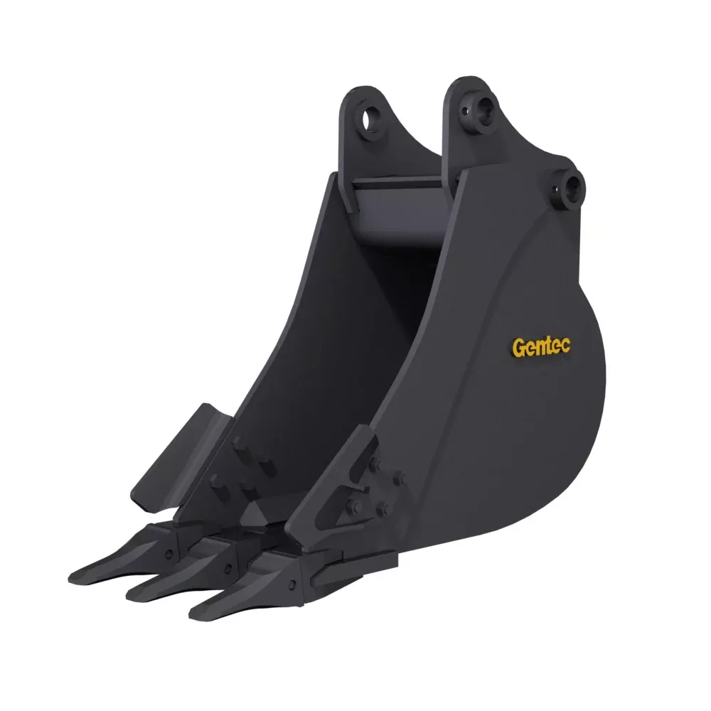Gentec Equipment Digging Bucket | Bucket Width 18″, 24″, 30″, 36″ & 42″ | Machine Size 10-15 Tons | For Excavators