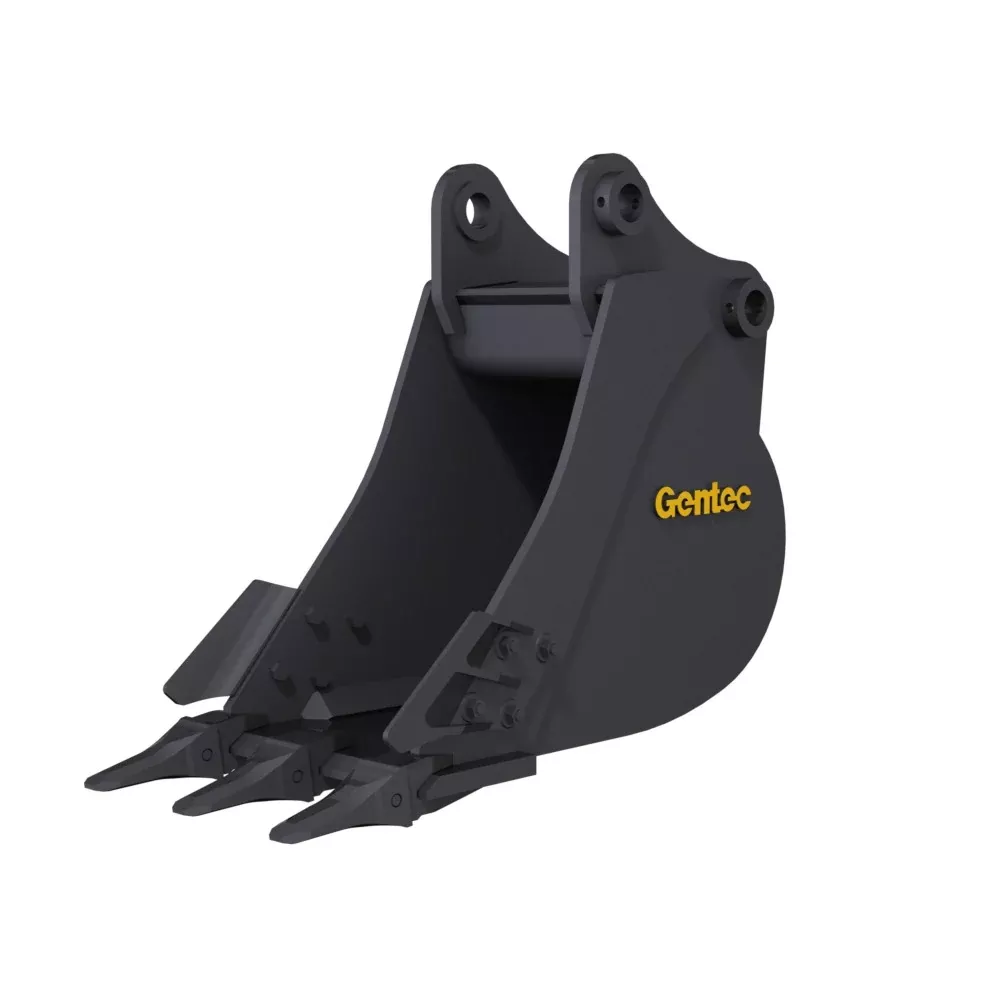 Gentec Equipment Digging Bucket | Bucket Width 24″, 30″, 36″, 42″ & 48″ | Machine Size 20-23 Tons | For Excavators