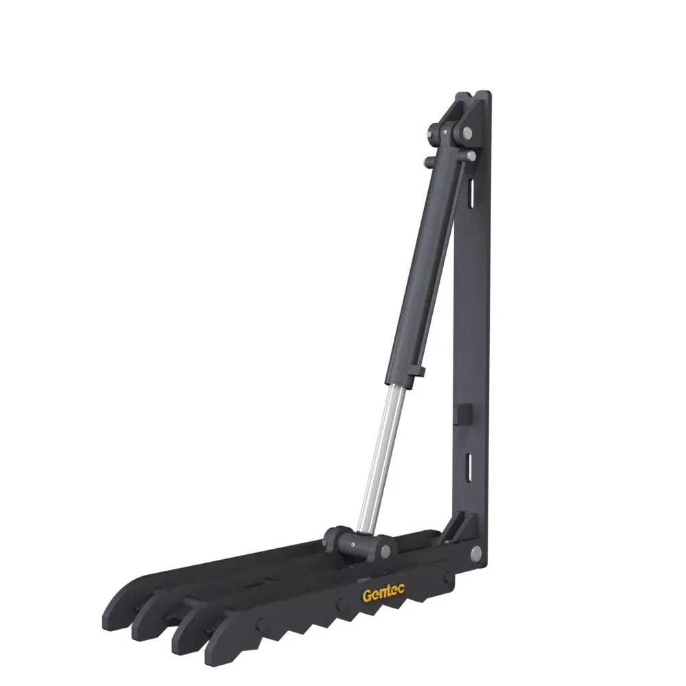Gentec Equipment Hydraulic Weld-On Thumb | Model HT2466 | Size 24″x66″ | Machine Size 20-27 Ton | For Excavators