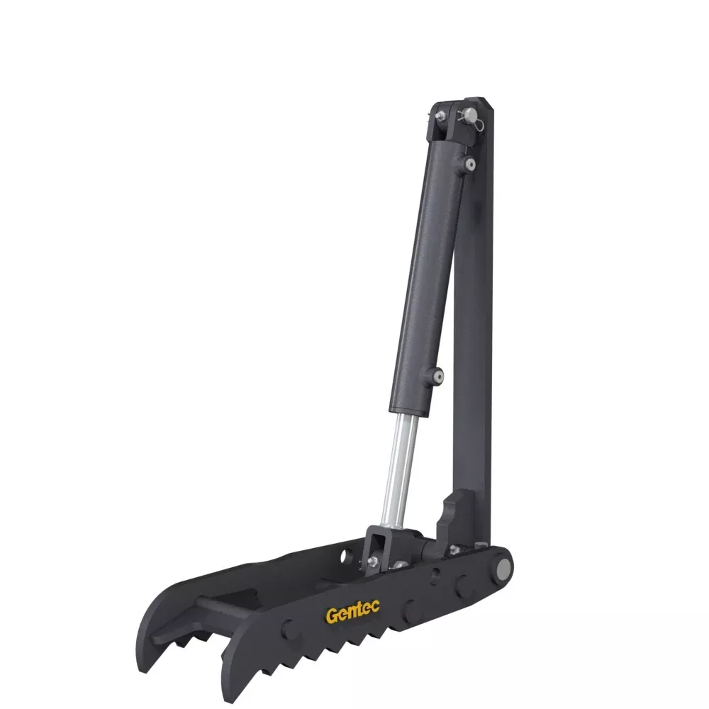 Gentec Equipment Hydraulic Weld-On Thumb | Model HT618 | Size 6″x18″ | Machine Size 1.5-3.9 Tons | For Excavators
