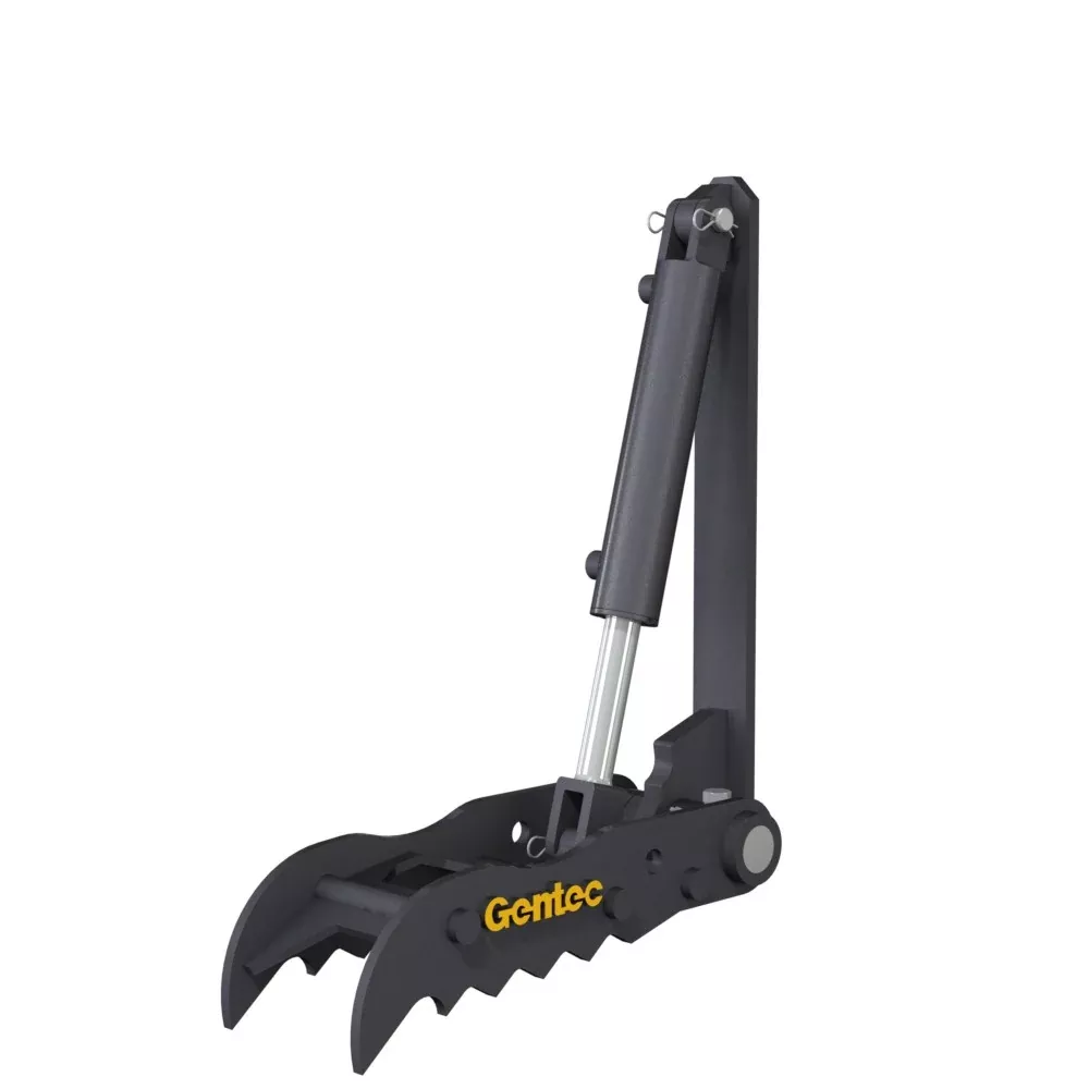 Gentec Equipment Hydraulic Weld-On Thumb | Model HT824 | Size 8″ x 24″ | Machine Size 1.5-4 Tons | For Excavators