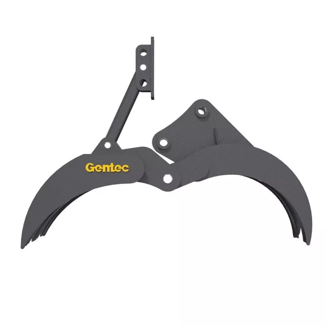 Gentec Equipment Mechanical Grapples | Jaw Width 32″ x 21″ | Machine Size 10-15 Tons | For Excavators
