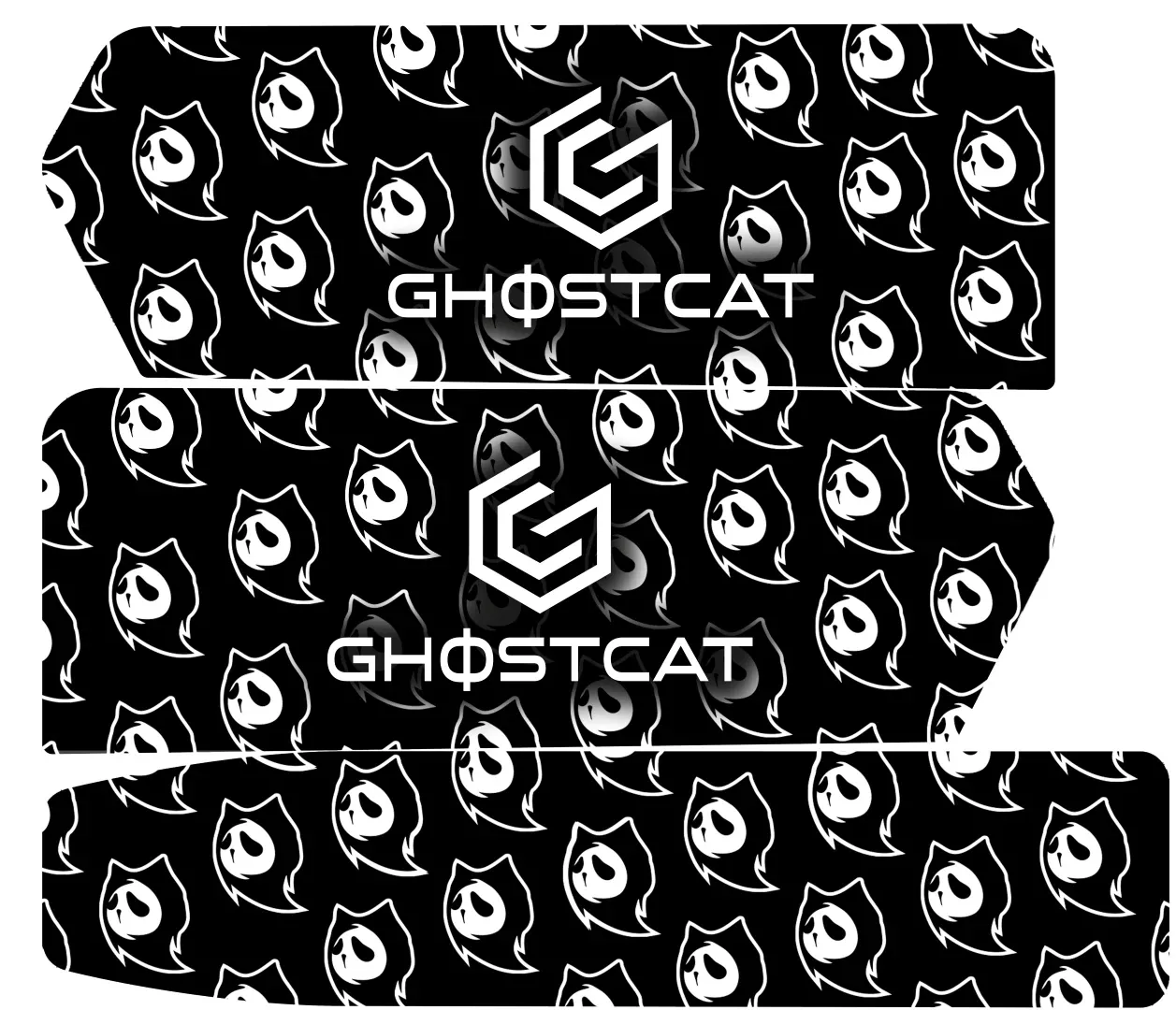 GhostCat Bikes Accessories Bundle | Battery Decals, BMX Kit – F Series, Drift Eight Metal Front Plate, Premium Tapia Seats, Rear Rack & Basket Options | For All Models GhostCat Bikes