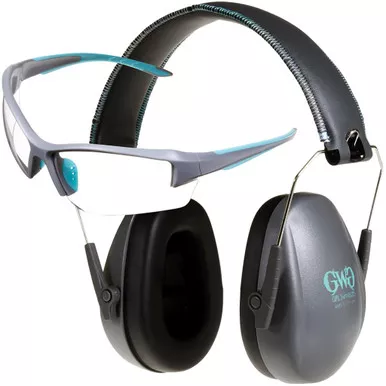 Girls with Guns 2388 Eye and Ear Combo Kit, Grey