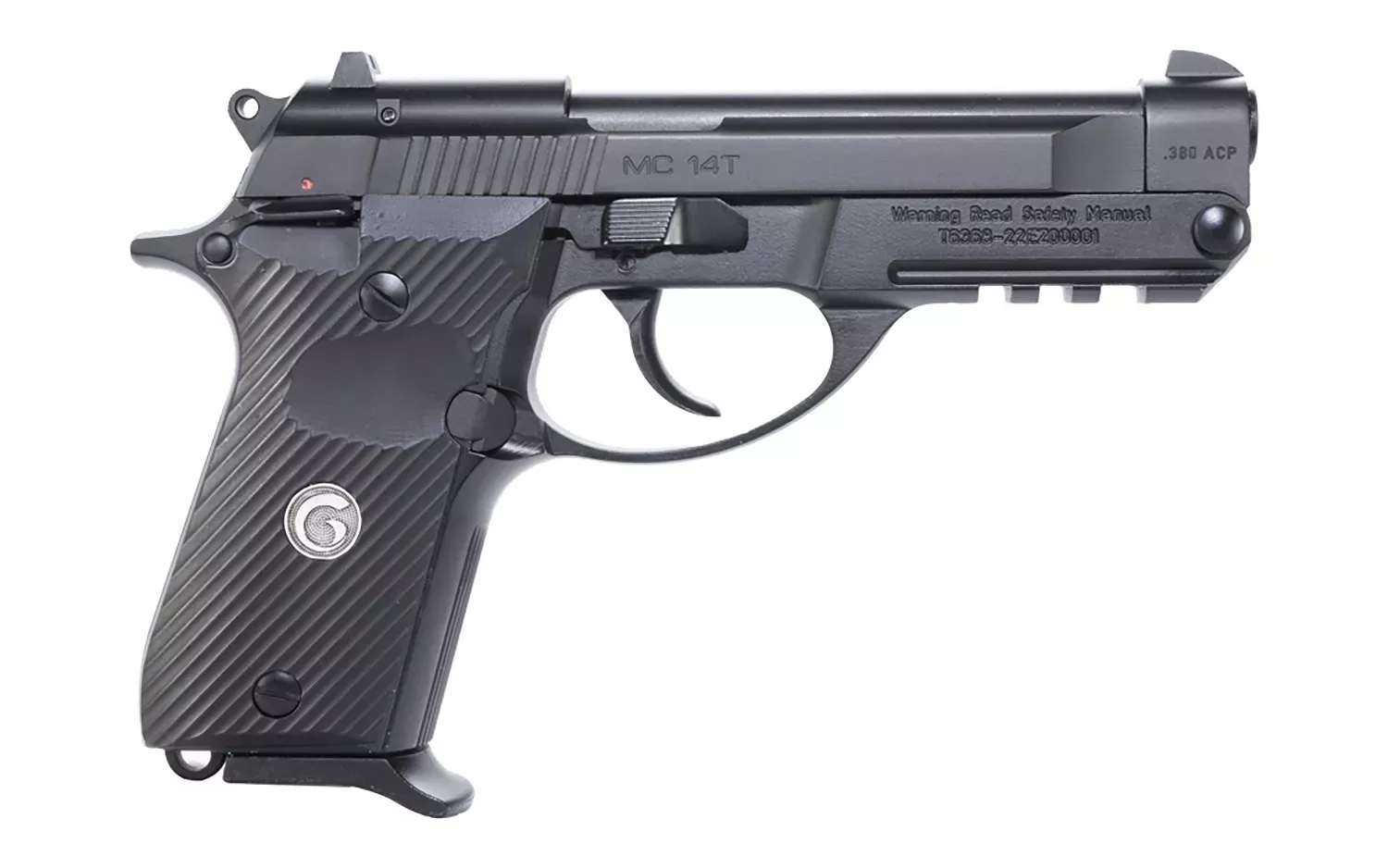 Girsan MC 14T Solution Compact 380 ACP Pistol 4.50" Black 390850