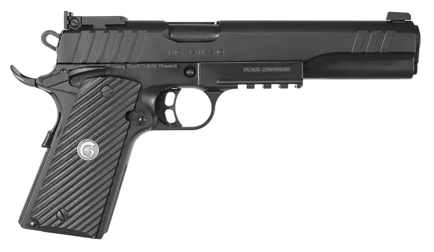Girsan MC1911 S Hunter 10mm Auto Pistol 6″ Black 390600