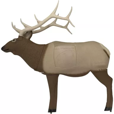 GlenDel G76000 1/2 Size Elk Target, Tan
