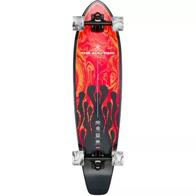 GLOBE The All-Time Red Flames 35in Longboard (10525246-RED_FLAMES-35in)