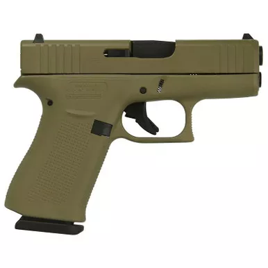 Glock 43X 9mm Pistol, Flat Dark Earth 3.4"