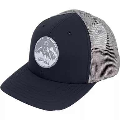 Glock AS41019 Born In Austria Patch Adjustable Hat, Navy/Gray