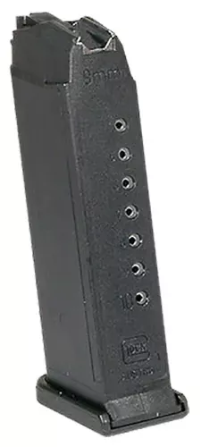 Glock G19 10rd 9mm Luger, Black Polymer