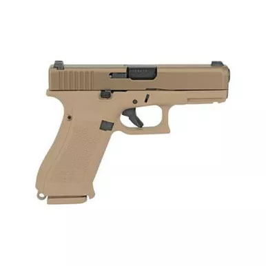 GLOCK G19X COMPACT CROSSOVER 9MM 4.02" 17+1 BRONZE NITRON FRAME COYOTE NPVD STEEL SLIDE - G19X17AUT