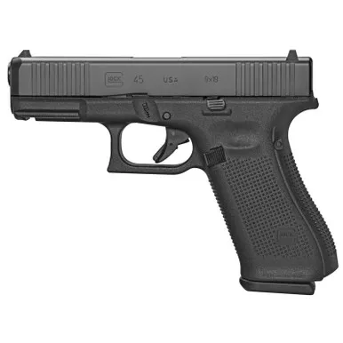 Glock G45 Gen5 9mm, 4.02" Barrel, 17rd, Front Serrations, USA Made