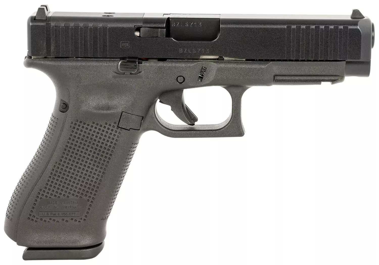 Glock G47 MOS 9mm Luger 4.49″ 17+1 Black Full-size PA475S201MOS