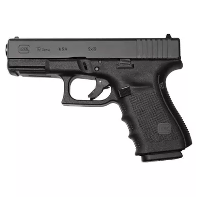 GLOCK GUNS G19 Compensated G4 4" 9mm Luger 15 Rounds
