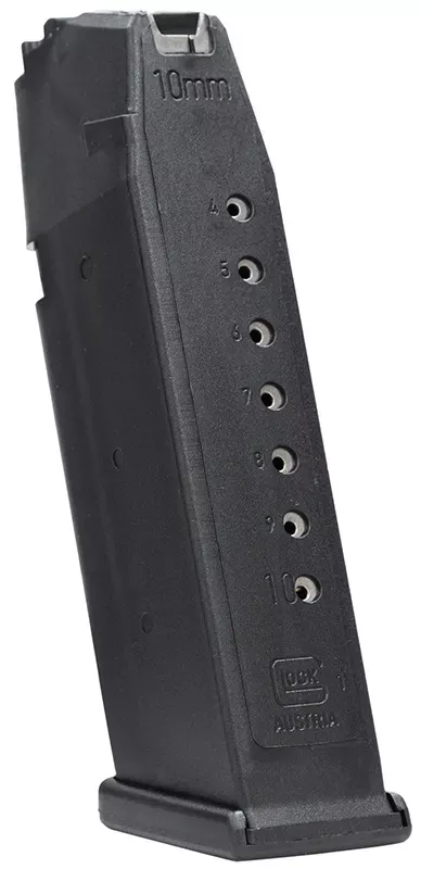 Glock OEMBlack Detachable 10rd 10mm Auto for Glock 20