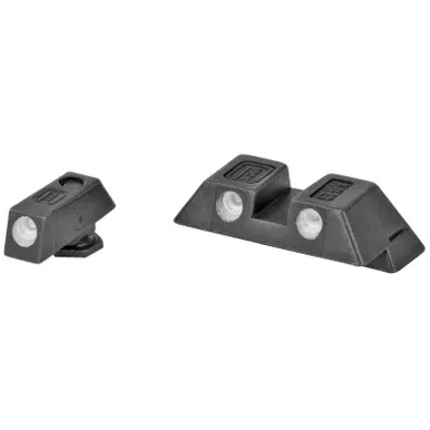 Glock SP39928 OEM Night Sight Set (Front & 6.5mm Rear Fixed) 17 19 22 27 33 39
