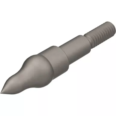Gold Tip EZ20410012 EZ-Pull Points 9/32 100 Grain, Silver, 12 Pack