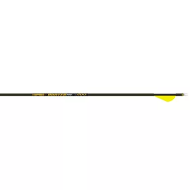 Gold Tip HPRO400A26 Hunter Pro Arrows 400 Raptor Vanes Black, 6 Pack