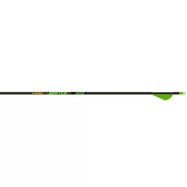 Gold Tip HXT500A26 Hunter XT Arrows 500 Raptor Vanes Black, 6 Pack