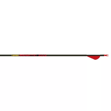 Gold Tip KIN500A26 Kinetic Arrows 500 Raptor Vanes Black, 6 Pack
