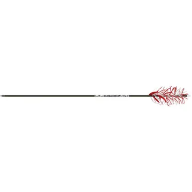 Gold Tip TWISTER300F1 Twister FluFlu Arrows 300 Black, 1 Pack