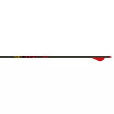 Gold Tip VEL400A26 Velocity Arrows 400 Raptor Vanes Black, 6 Pack