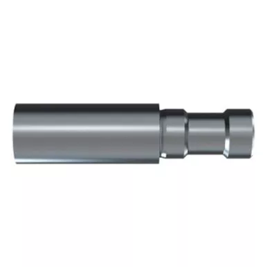 Gold Tip WSADPT12 FACT Nock Adapters .246 20 Grain, Silver, 12 Pack