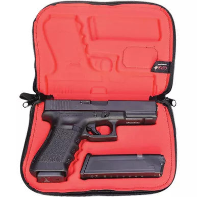GPS GPS-908PC Pistol Compression Molded Case Fits Most 1911s, Black