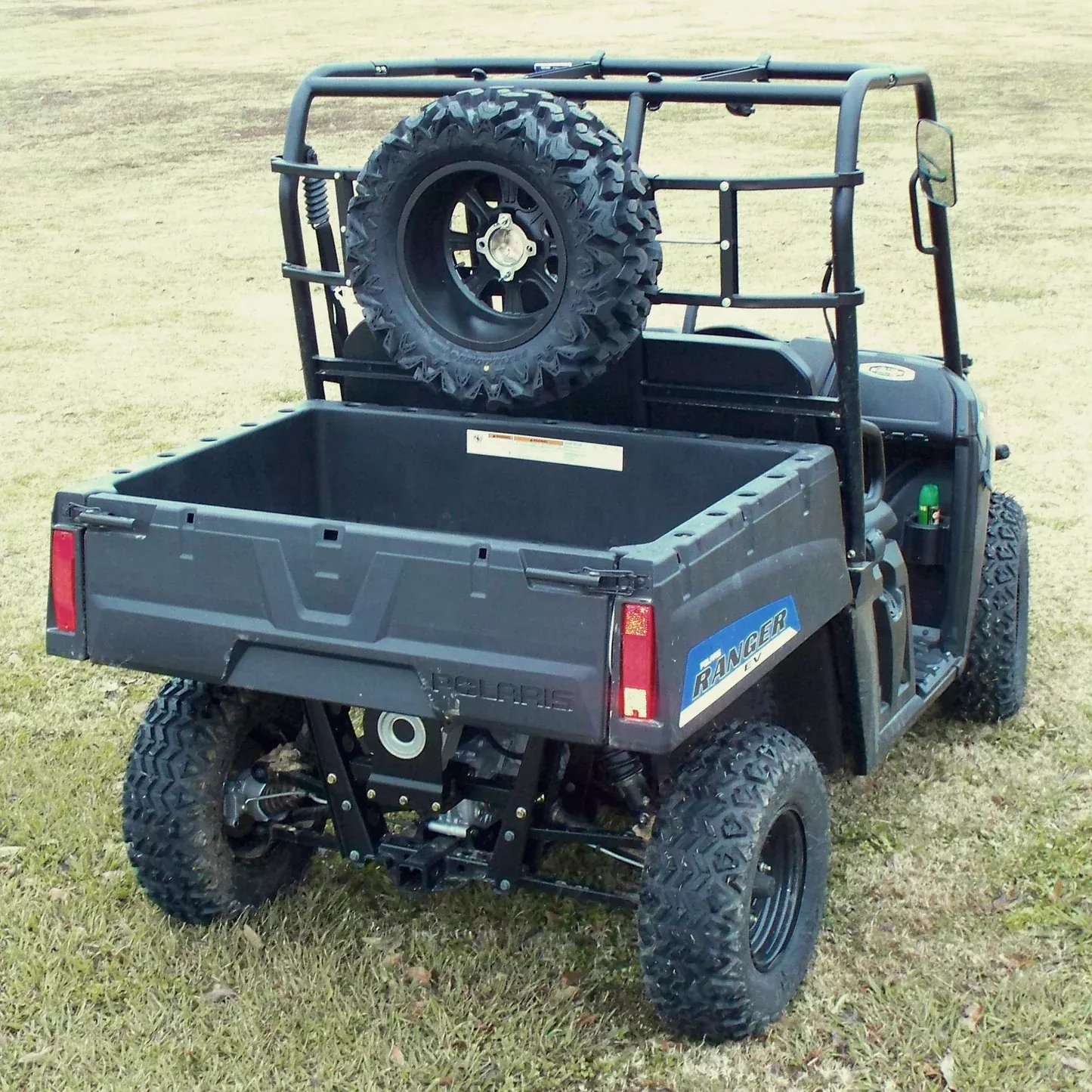 Great Day | Power-Ride™ Spare Tire Rack | Model UVPR905-STC | Frame Width 50″ To 64″ | Lightweight UTV Spare Tire Carrier | No-Drill Mount | Horsepower 40+ HP | For UTV