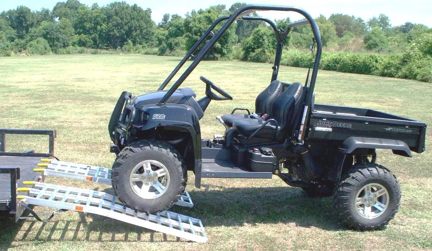 Great Day | UTV/Zero Turn Loading Ramp | Model LL21643 | 64″ Length | 3600 lbs Capacity | Horsepower 40+ HP | For UTVs & Zero Turn Mowers