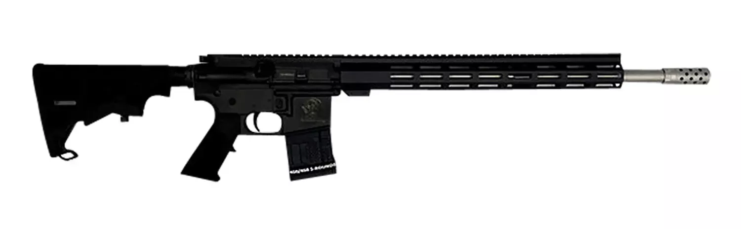 Great Lakes Firearms AR-15 450 Bushmaster Rifle 18″ Black GL15450SSBLK