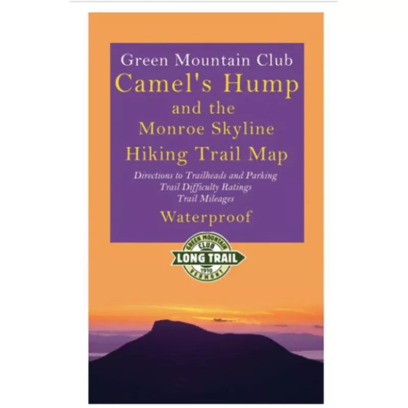 GREEN MOUNTAIN CLUB Camel’s Hump Waterproof Map