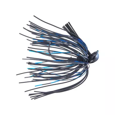 Greenfish Tackle Big Rubber Jig 3/8 Oz Black Blue