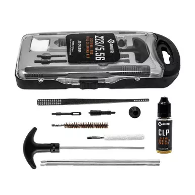 GRITR Caliber-Specific Gun Cleaning Kits for Pistols/Rifles/Shotguns