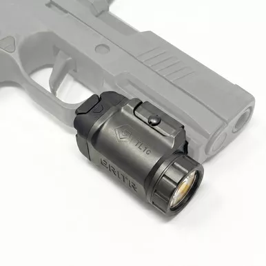 GRITR Compact Weapon Light w/ Tungsten Finish for Pistols & Rifles