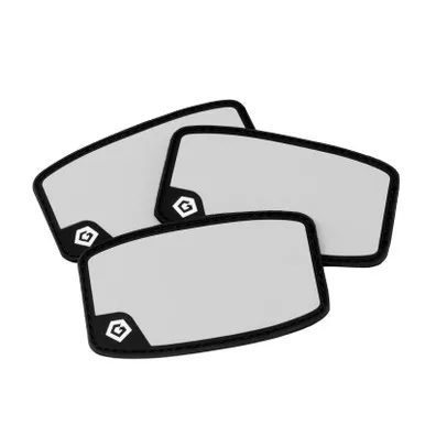 GRITR Reusable Writable Patches (3-Pack) - Hook Backed for EDC Gear Labeling