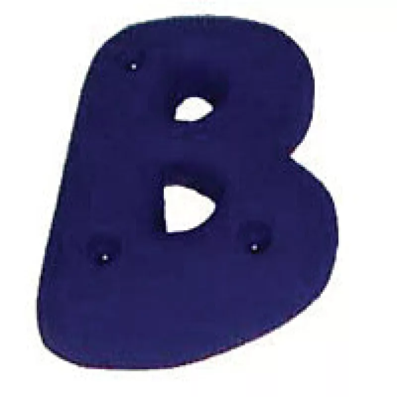 GROPERZ Alphabet B EasymountDurable Educational Wall Mount for Kids
