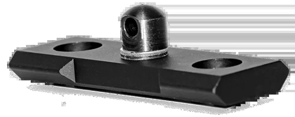 Grovtec Bipod Stud Mt M-lok - 2.3" Aluminum Black